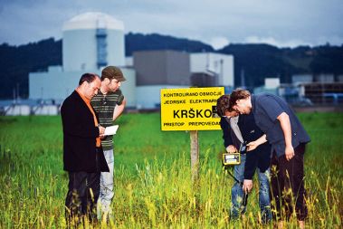 Merjenje v okolici jedrske elektrarne