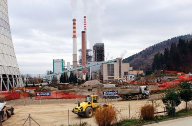 Gradbišče TEŠ 6. So scenariji brez šestega bloka res realni?