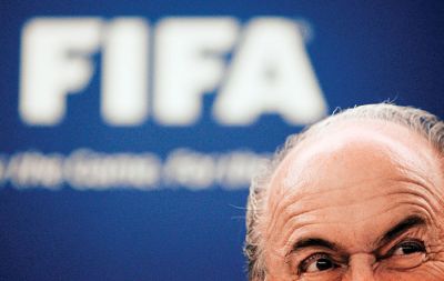Sepp Blatter, šef Fife, ultimativne, idealne Korporacije, utelešenja neoliberalnega sna.