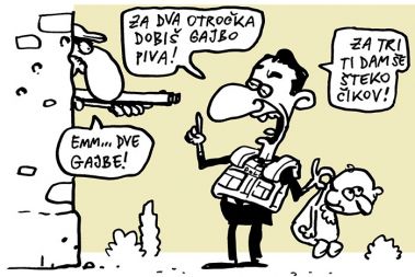 Da je postal tudi pogumen, dokaže le kaka dva meseca kasneje, ko oborožen in zamaskiran ugrabitelj v vrtcu v Neuillyju zajame 21 otrok, Sarkozy pa se gre o pogojih izpustitve pogajat kar neposredno z njim in se iz poslopja vrtca vrne z enim osvobojen
