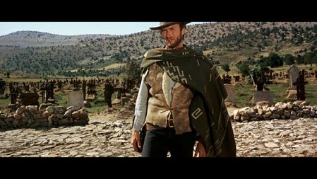 Clint Eastwood v Dober, grd, hudoben (Sergio Leone)