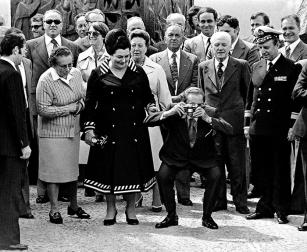 Tito kot fotograf v Dražgošah leta 1976