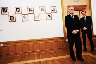 Minister Šturm in Robert Marolt