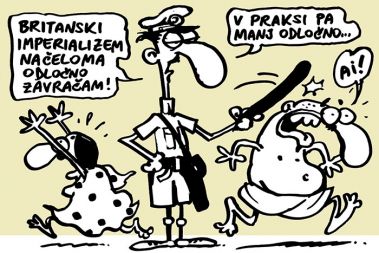 [02] Biografi bodo zapisali, da ima v svoji osebnosti poleg klene libertarnosti tudi neko avtoritarno žilico, ki jo zna tovrstno okolje še kako zvabiti na plan. Zgovoren je recimo incident, ko na neki postaji vanj preveč rine gruča domorodskih šolarčkov, nakar jih mirno nalomi s palico.