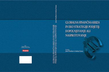 Prihodnji teden izide prva knjiga o finančni krizi v Sloveniji, ki sta jo uredila dr. Andreja Cirman in dr. Janez Prašnikar z ljubljanske Ekonomske fakultete. Njen naslov je Globalna kriza in eko strategije podjetij. Knjiga se na eni strani osredotoča na globalno finančno krizo, na drugi strani pa na globalno okoljsko krizo in njene dolgoročne posledice. Med avtorji so vodilni slovenski strokovnjaki, med drugim dr. Mojmir Mrak, dr. Marko Košak, dr. Lučka Kajfež Bogataj, s svojimi analizami pa nastopajo tudi Nobelov nagrajenec Kenneth J. Arrow iz Stanforda, Willem Builer iz London School of Economics ter drugi mednarodno uveljavljeni strokovnjaki s področja ekonomije in okoljske problematike.