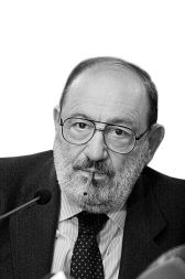 Umberto Eco, pisatelj in filozof, avtor knjig Baudolino, Ime rože, Foucaultovo nihalo in drugih