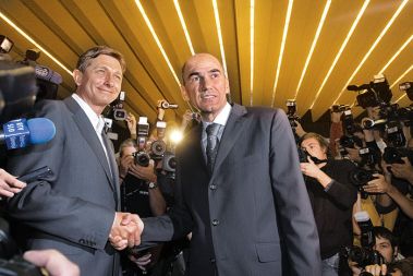 Novo partnerstvo med Borutom Pahorjem in Janezom Janšo je trajalo manj kot 24 ur.