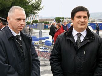 Vodja Intereurope Andrej Lovšin in Robert Časar, predsednik uprave Luke Koper sta znala porabiti denar.