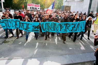 Protest v Ljubljani