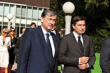 Neusklajena predsednika - Danilo Türk in Borut Pahor