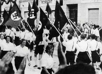 Nacistična parada v Kočevju
