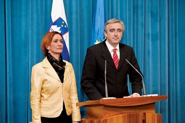 Barbara Brezigar in Aleš Zalar