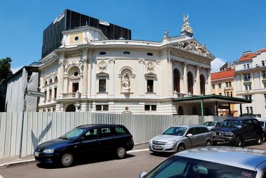 Stavba ljubljanske opere