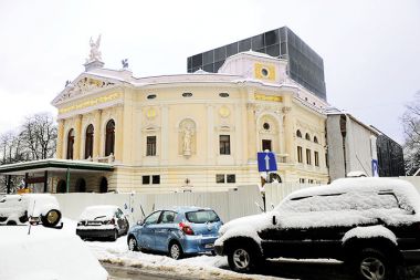 Stavba ljubljanske opere