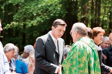 »Sprava« v Rogu: Borut Pahor in Anton Stres
