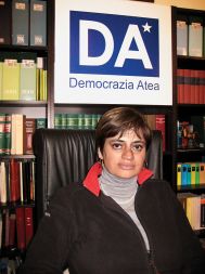 Generalna sekretarka Ateistične demokracije Carla Corsetti