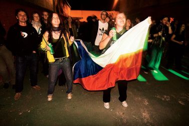 FESTIVAL DRUGA GODBA, LJUBLJANA: ČEŠKE NAVIJAČICE  