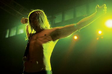 IGGY & THE STOOGES, KONCERT V HALI TIVOLI, LJUBLJANA  