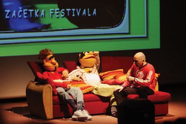 OTVORITEV 19. LIFFA, CANKARJEV DOM, LJUBLJANA: DIREKTOR FESTIVALA SIMON POPEK