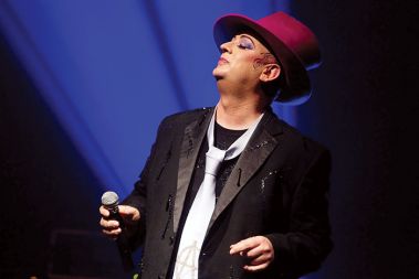 Boy George pred ljubljanskim občinstvom