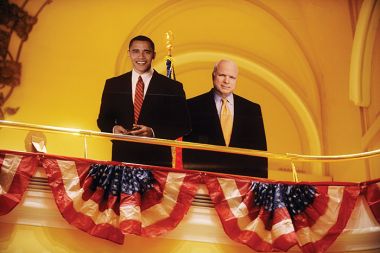 Obama in McCain v Ljubljani