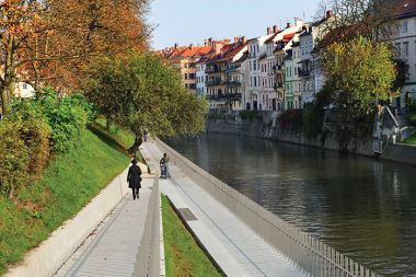 Ureditev nabrežja Ljubljanice