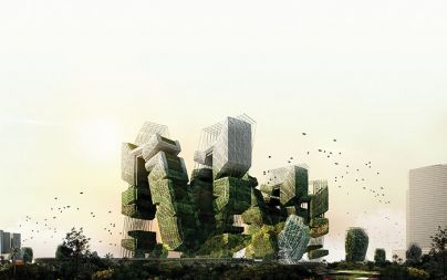 Drugonagrajeni projekt eVolo 2010 avtorjev iz Indonezije se imenuje Program za oživitev habitata reke Ciliwung. Stavba je zasnovana kot naprava, ki bi zbirala odpadke, čistila vodo in zagotavljala stanovanja več tisoč ljudem.