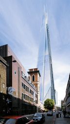 The Shard, stolpnica italijanskega arhitekta Renza Piana v Londonu, ki naj bi bila končana leta 2012, bo ena najvišjih stolpnic v Evropi in najvišja v Angliji. Z drzno in vpadljivo obliko, ki izhaja iz zgodovine gradnje stolpov, ki so ob vznožju široki in se nato ožijo, bo spremenila panoramo Londona in postala prepoznaven simbol v svetovnem merilu. Po besedah arhitekta bo stolpnica zasnovana trajnostno, in to v humanem, energetskem, ekonomskem in tehnološkem smislu