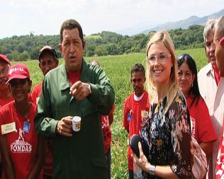 Hugo Chavez in Jerca Zajc