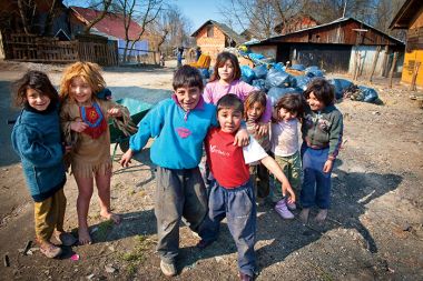 Osnovnošolci iz romskega naselja Dobruška vas, 11. marec 2011