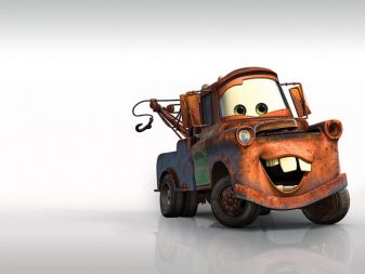 Gojmir Lešnjak Gojc in njegov najljubši lik Dajz iz Pixarjevih Avtomobilov
