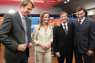 Ali bodo razumeli podporo: Gregor Golobič, Katarina Kresal, Karl Erjavec in Borut Pahor