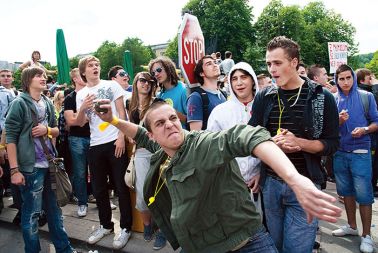 Ljubljana, Trg republike, 19. maj 2010