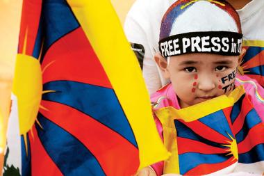 Predstavnik bodočega »svobodnega tiska« v Tibetu?