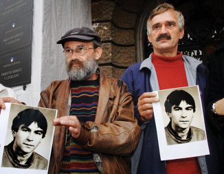 Stari in novi predsednik civilne iniciative izbrisanih, Aleksandar Todorović in Irfan Beširević