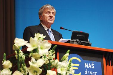 Predsednik Evropske centralne banke Jean-Claude Trichet 