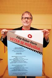 Režiser filma Veter se požvižga Filip Robar Dorin