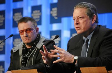 Al Gore z Bonom