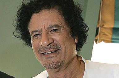 Moamer Gadafi