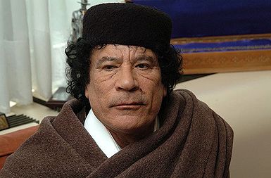 Moamer Gadafi