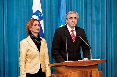 Barbara Brezigar in Aleš Zalar
