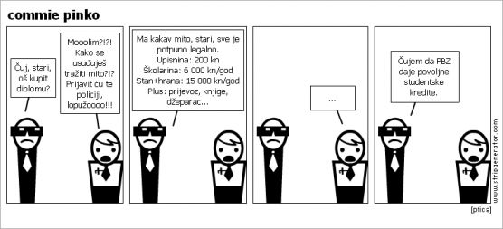 zabavni strip zagrebških študentov