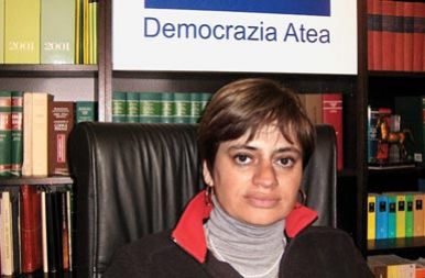 Generalna sekretarka Ateistične demokracije Carla Corsetti