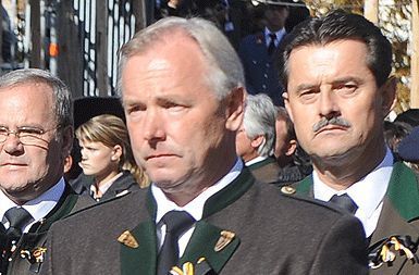 Deželni glavar avstrijske Koroške Gerhard Dörfler