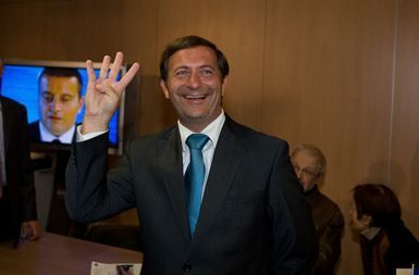 Karl Erjavec, predsednik Desusa