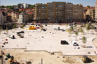 Trg Flagery so iz parkirišča spremenili v trg za ljudi