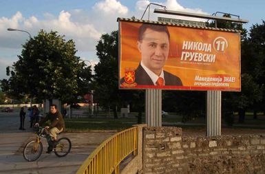 Predvolilna kampanja Gruevskega