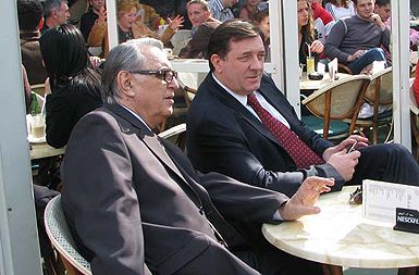 Predsednik RS Rajko Kuzmanovic in premier Milorad Dodik