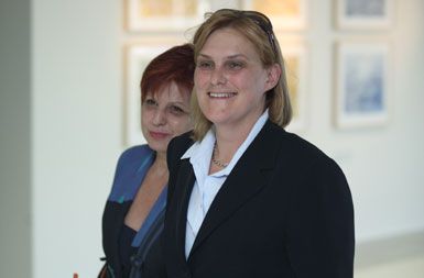 Ministrici Majda Širca in Darja Radić