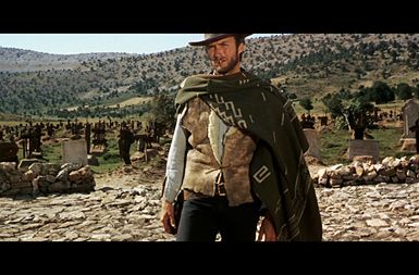 Clint Eastwood v Dober, grd, hudoben (Sergio Leone)